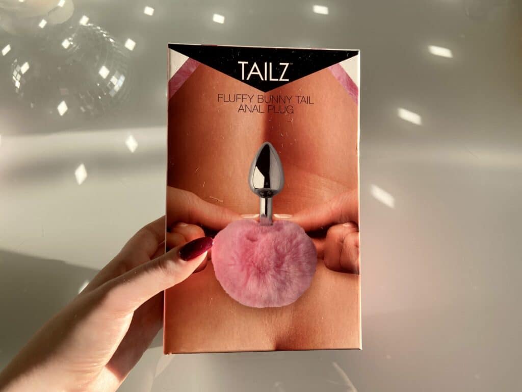 Tailz Fluffy Bunny Anal Plug - 