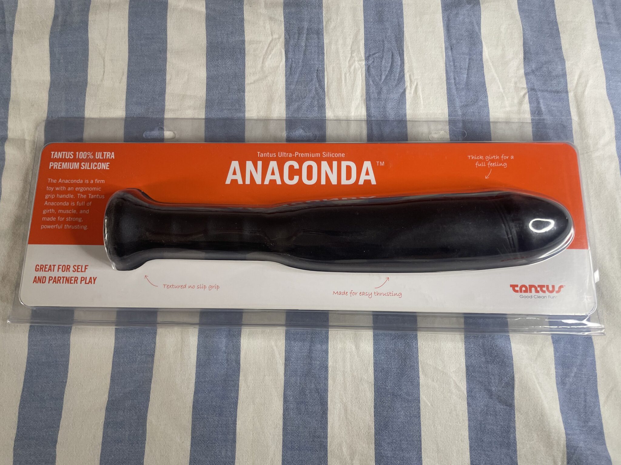 Tantus Anaconda Packaging