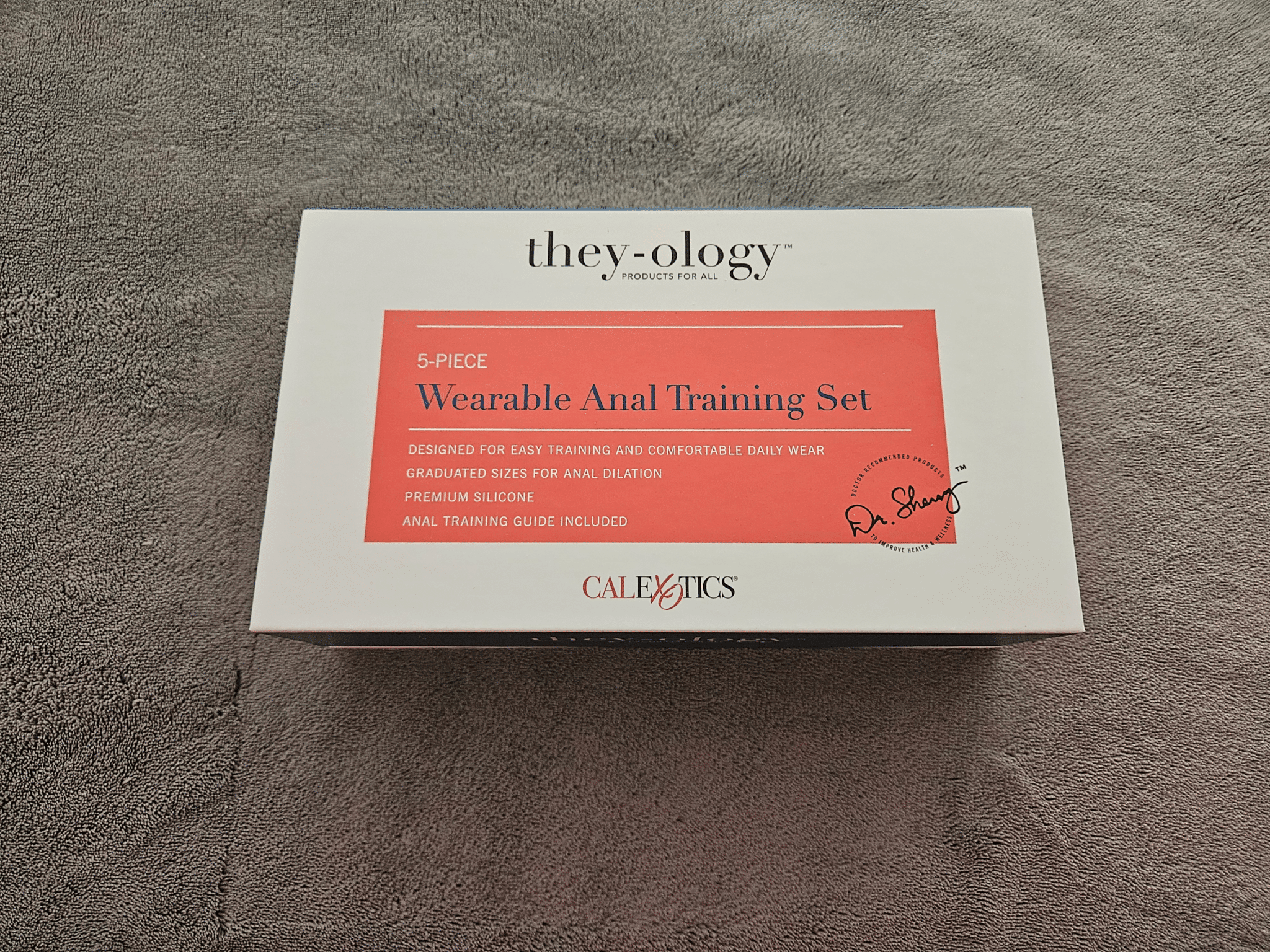 Calexotics They-Ology Anal Training Kit Packaging