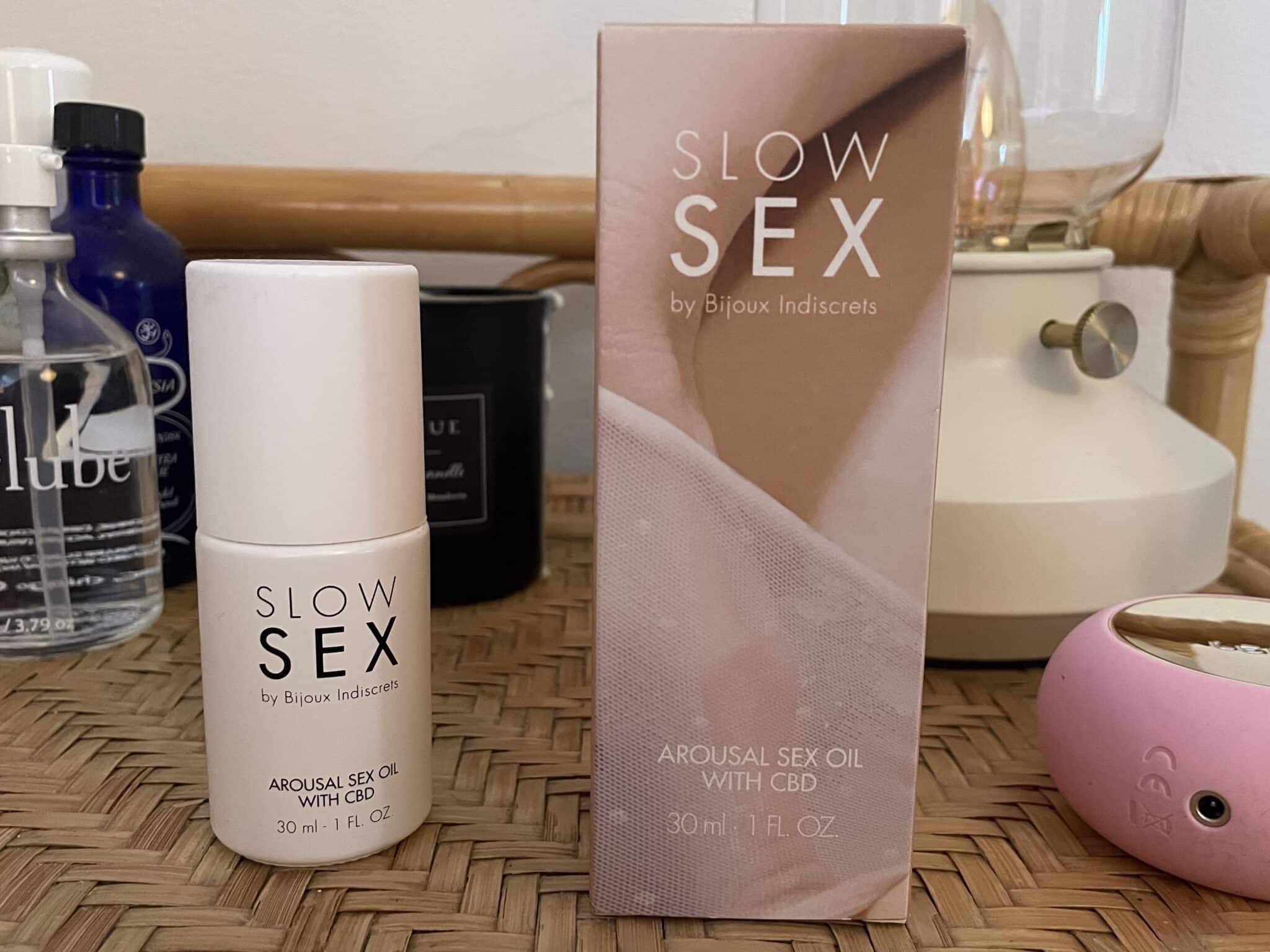 Bijoux Indiscret Arousal Sex Oil with CBD Design