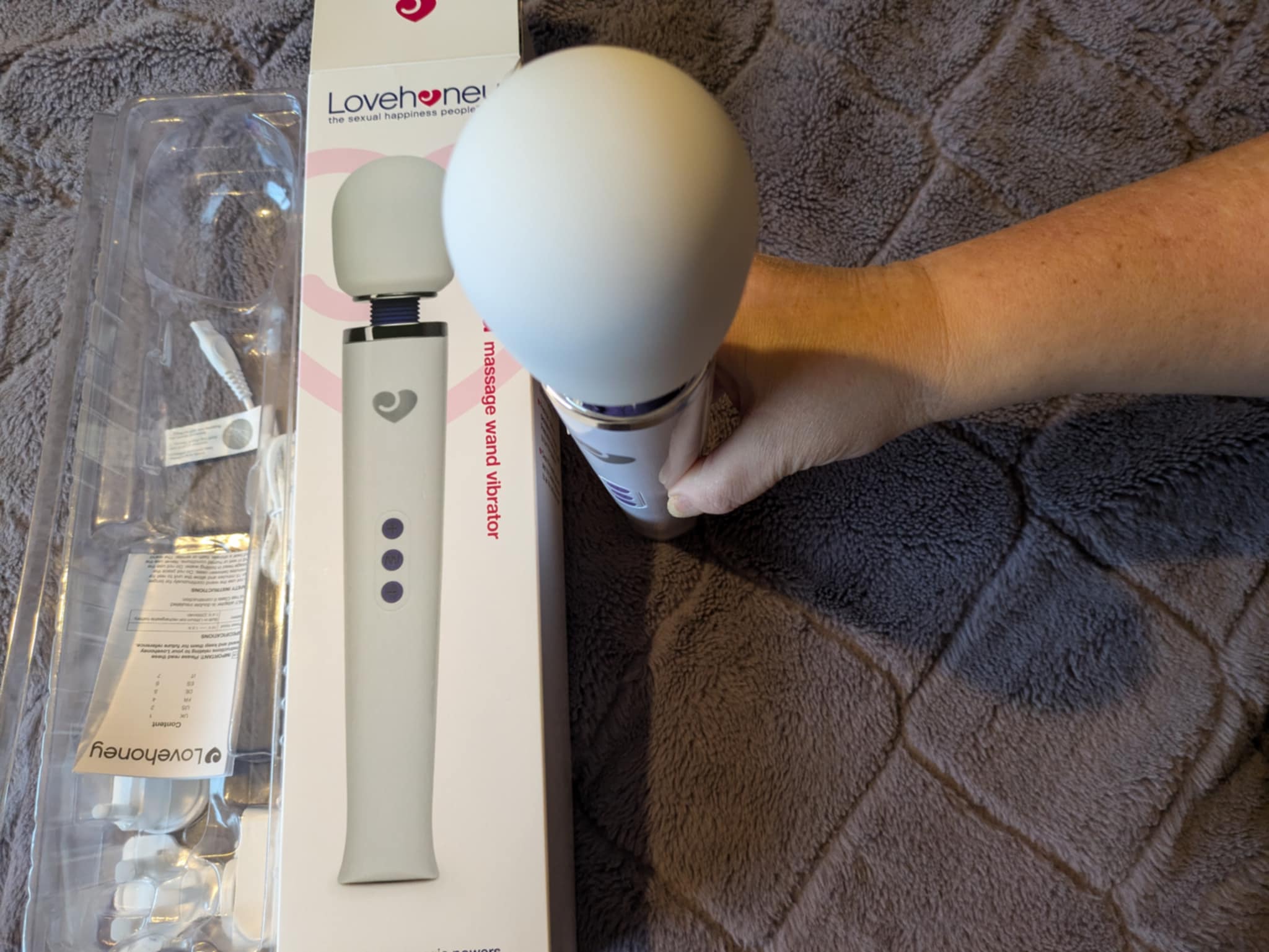 Lovehoney Deluxe Extra Powerful Rechargeable Wand Massager Quality