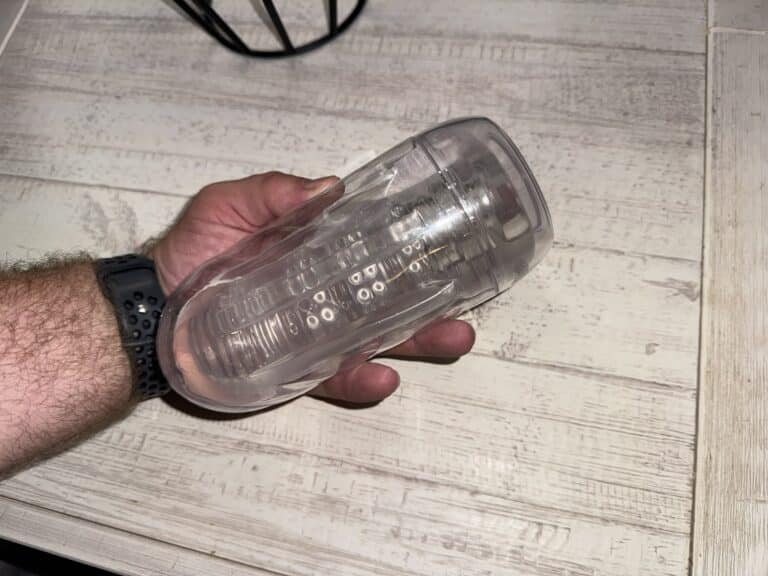 Lovehoney New Sensation Clear Male Masturbator - 