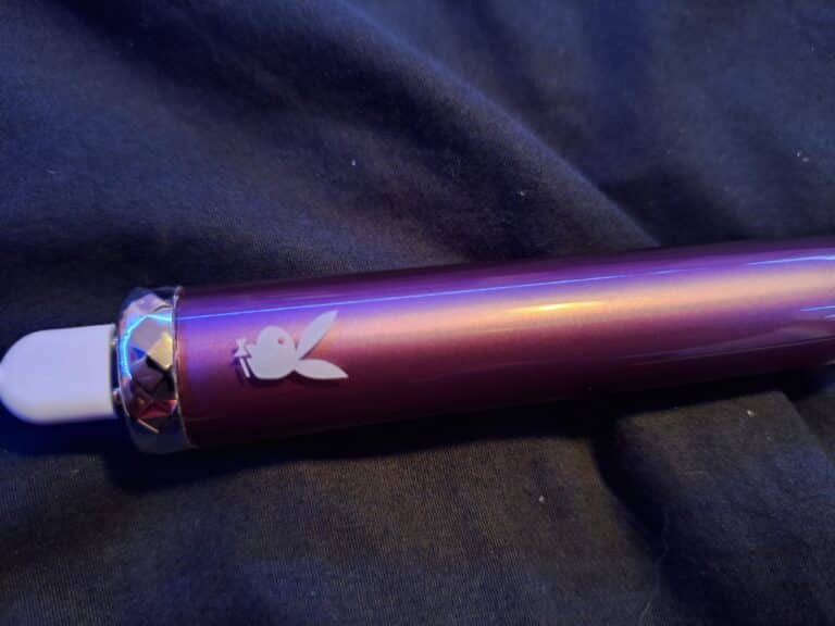 Playboy Pleasure Amethyst Glass Bullet Vibrator - 