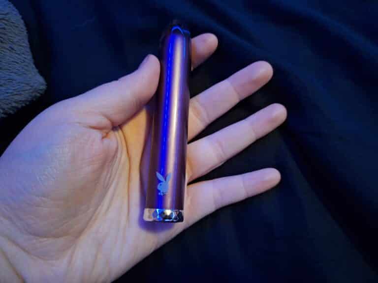 Playboy Pleasure Amethyst Glass Bullet Vibrator - 
