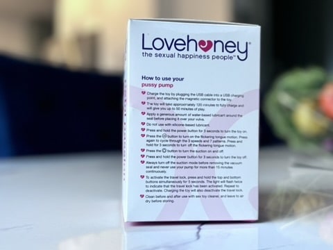 Lovehoney Rose Pussy Pump with Clitoral Stimulator Ease of Use