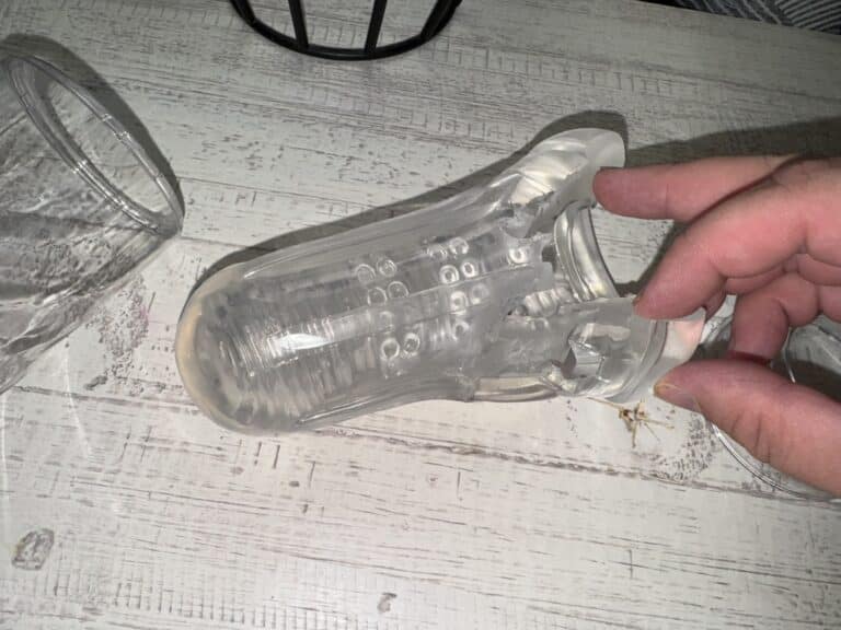 Lovehoney New Sensation Clear Male Masturbator - 