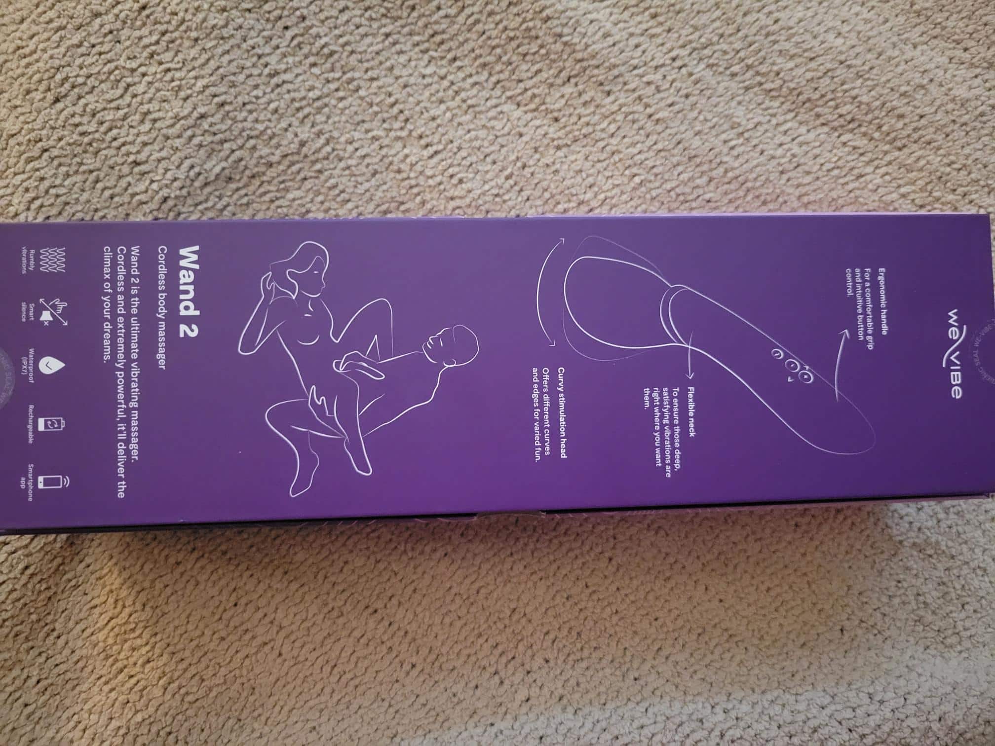 We-Vibe Wand 2 Materials and care