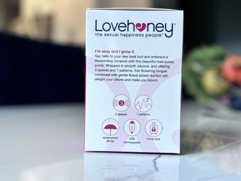 Lovehoney Rose Pussy Pump with Clitoral Stimulator Performance