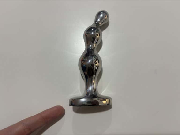 b-Vibe Stainless Steel Anal Beads - 