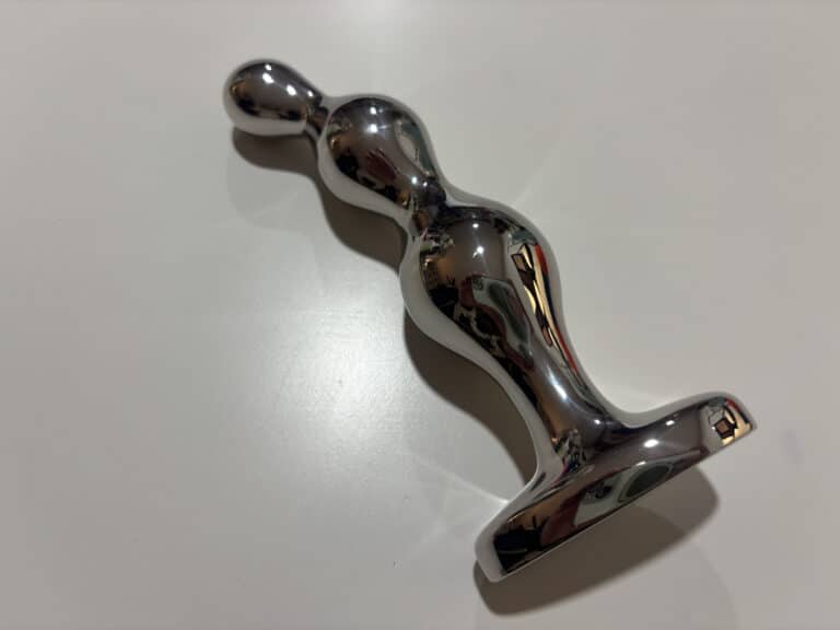 b-Vibe Stainless Steel Anal Beads - 