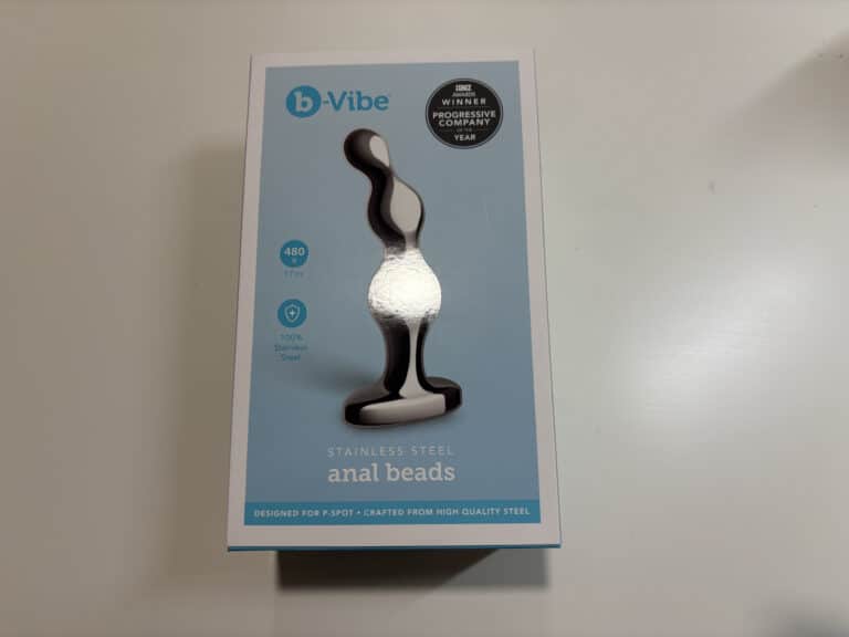 b-Vibe Stainless Steel Anal Beads - 