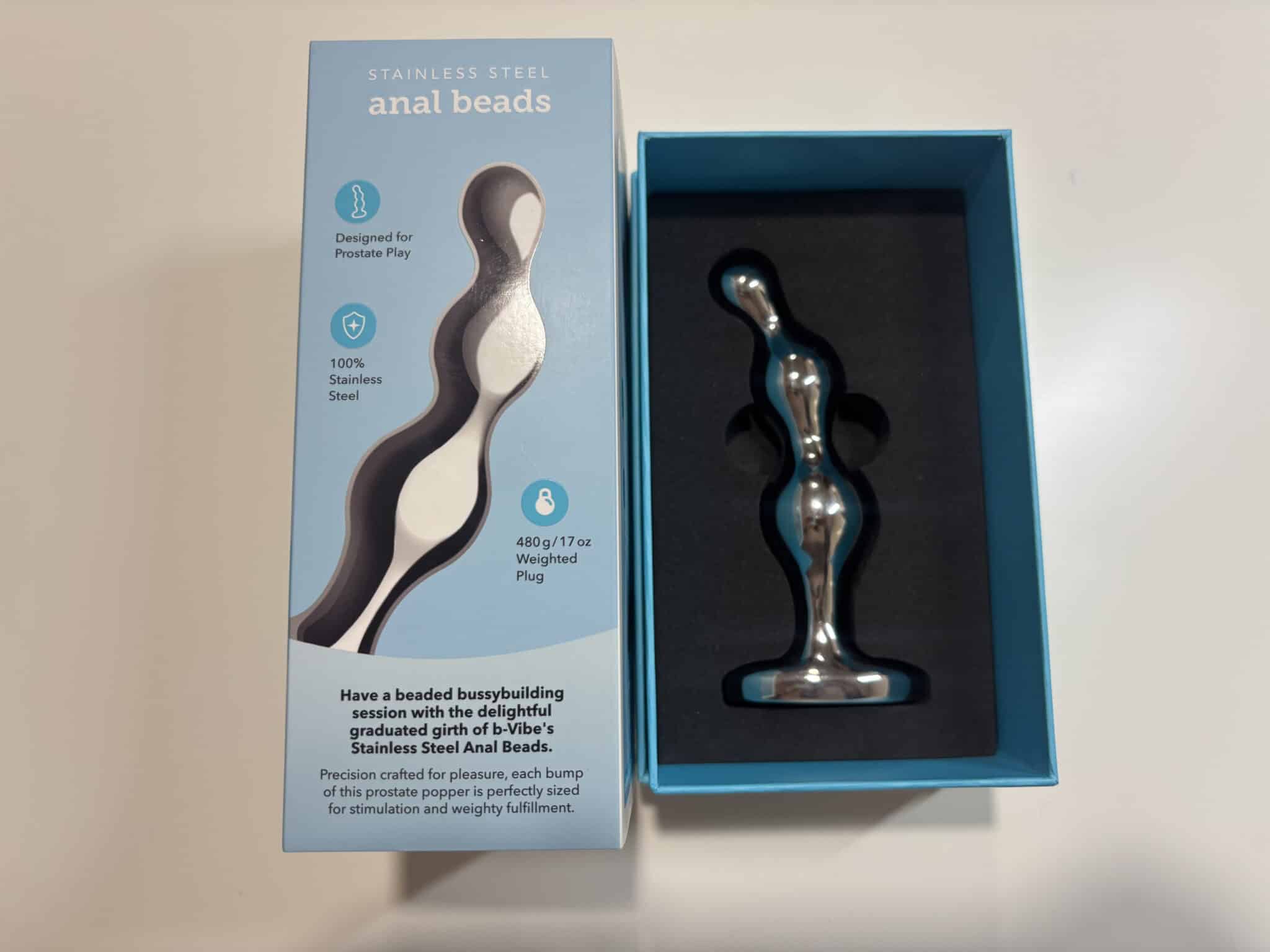 b-Vibe Stainless Steel Anal Beads Performance