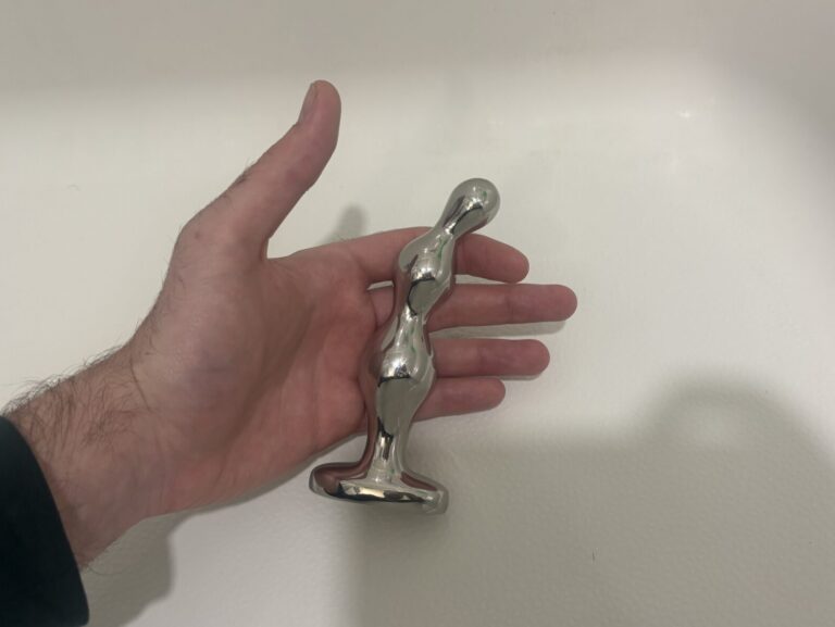 b-Vibe Stainless Steel Anal Beads - 