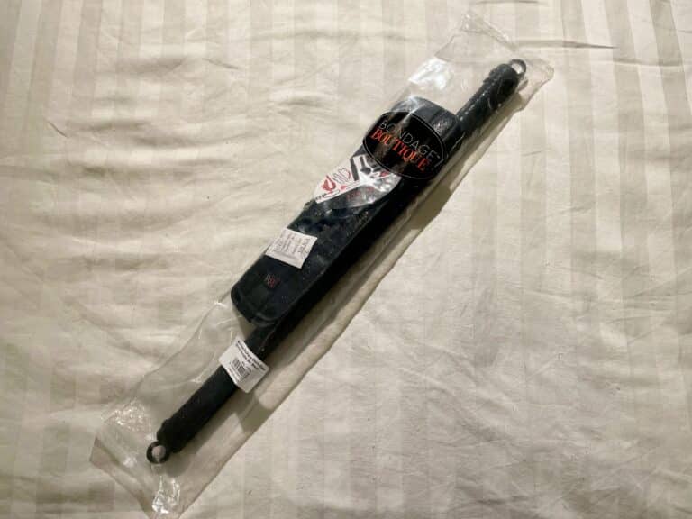 Bondage Boutique Black Rose Spreader Bar - 