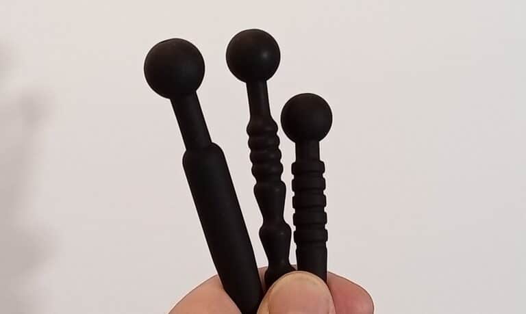Masters Series Dark Rods 3 Penis Plug Set - 