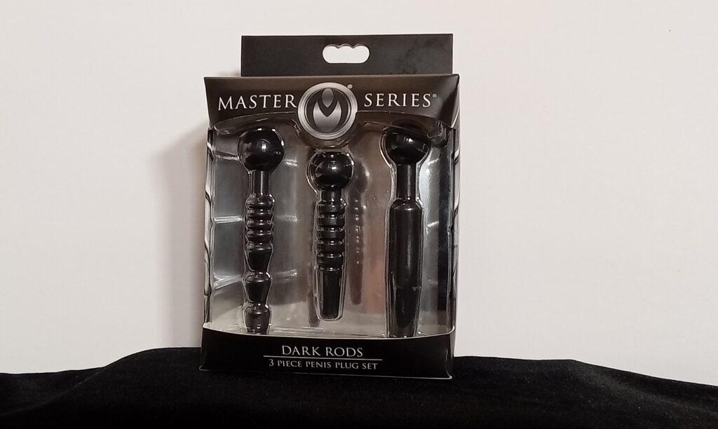 Masters Series Dark Rods 3 Penis Plug Set - 