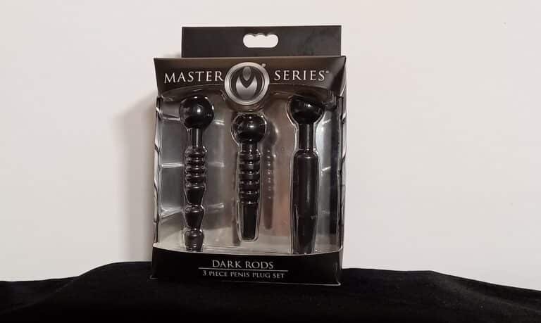 Masters Series Dark Rods 3 Penis Plug Set - 