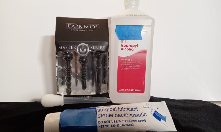 Masters Series Dark Rods 3 Penis Plug Set - 