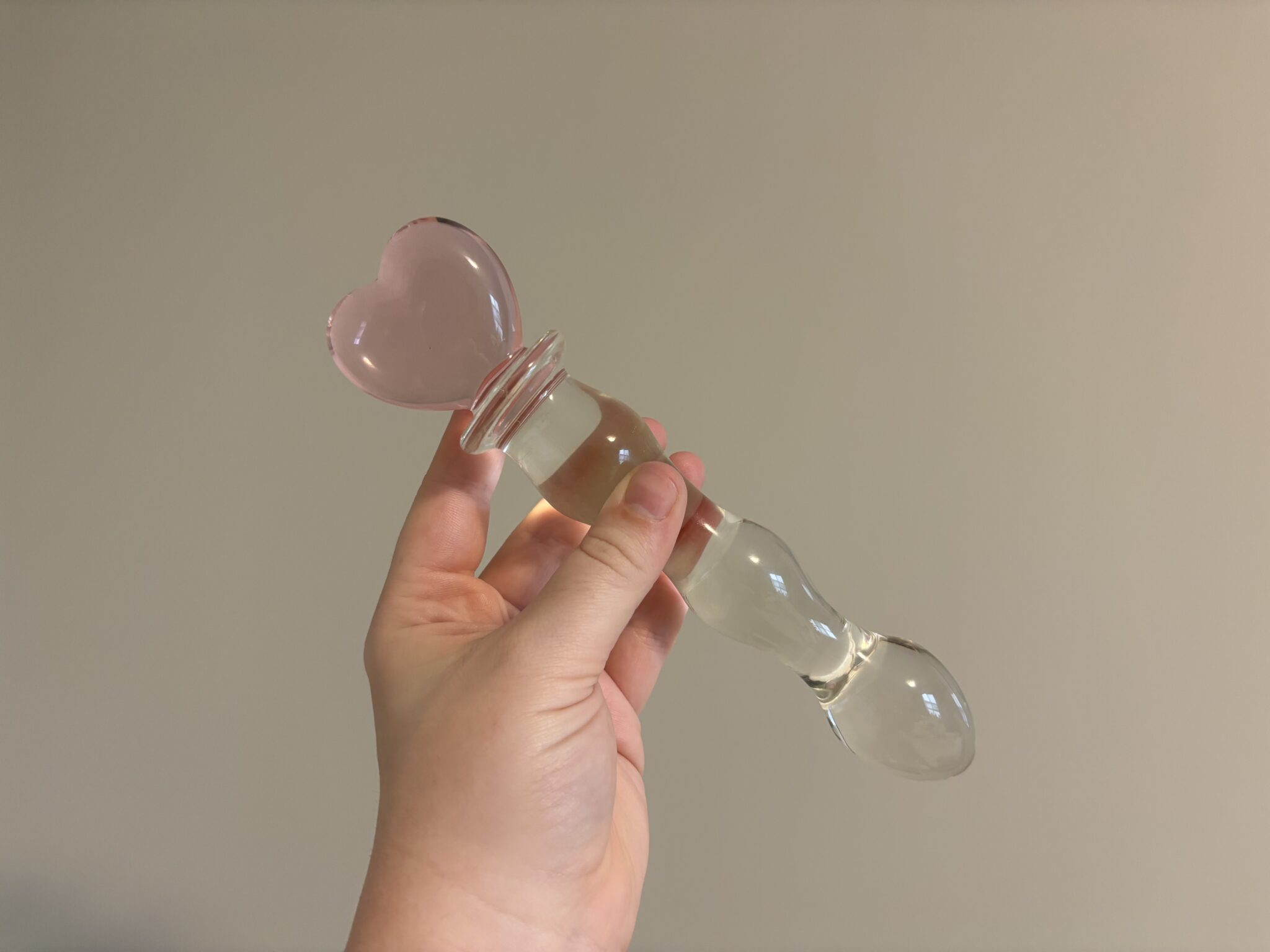 NS Novelties Crystal Heart of Glass Dildo review