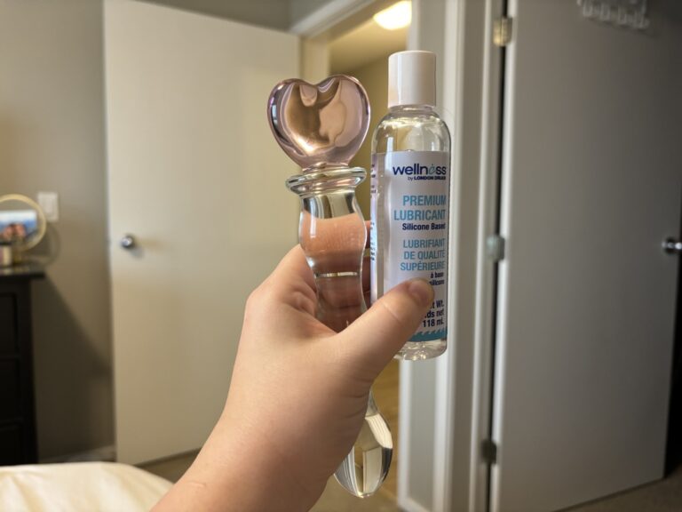 NS Novelties Crystal Heart of Glass Dildo -  