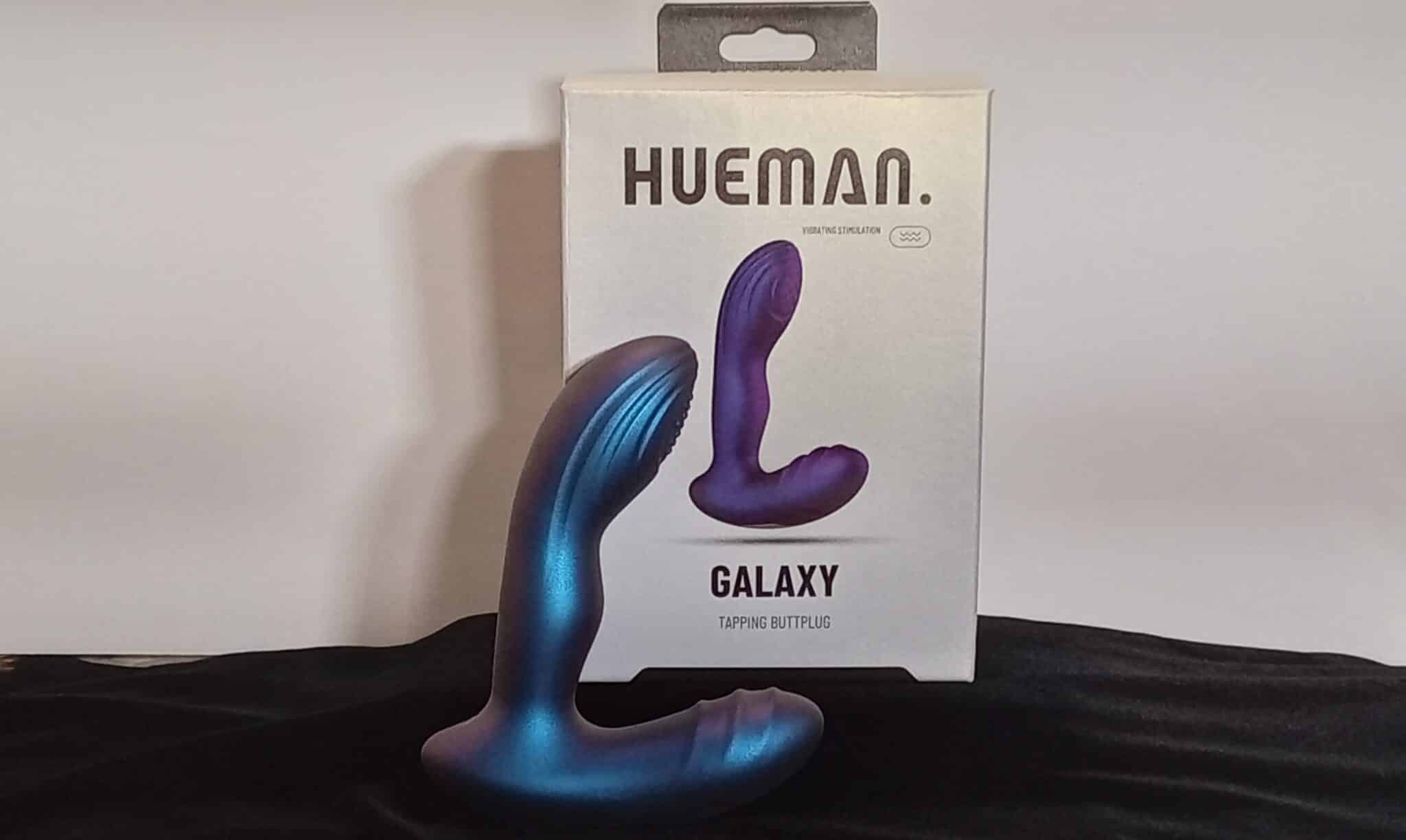 Hueman Galaxy Tapping Prostate Massager Packaging