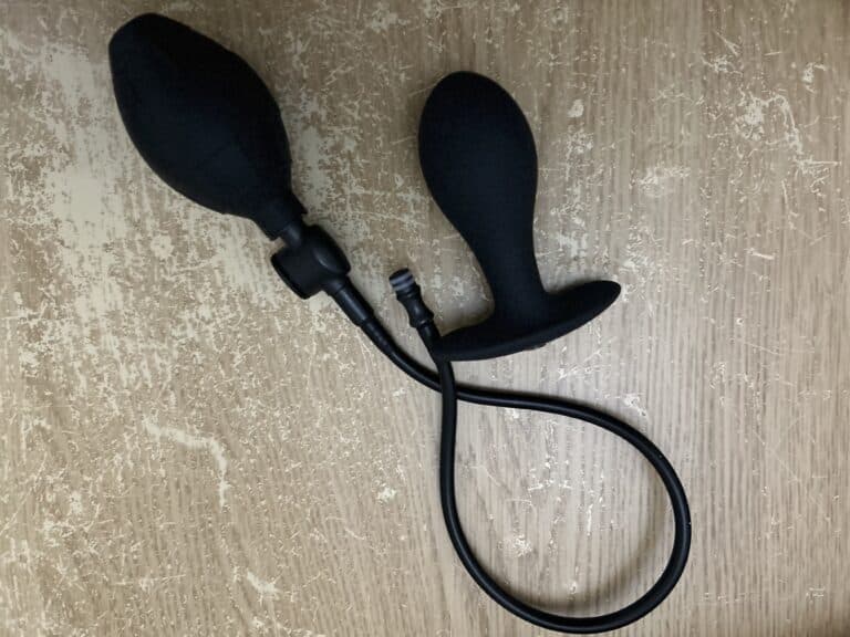 CalExotics Weighted Silicone Inflatable Plug - 