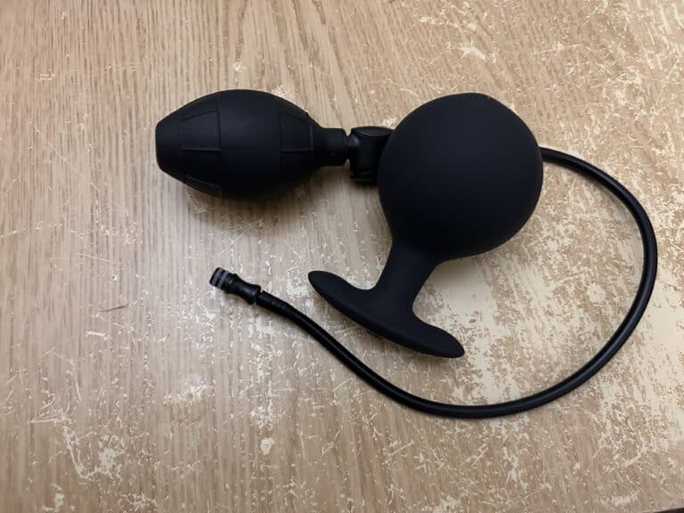 CalExotics Weighted Silicone Inflatable Plug - 