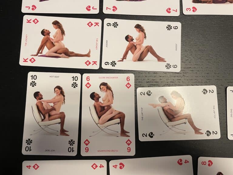 Lovehoney Kama Sutra Playing Cards  -  