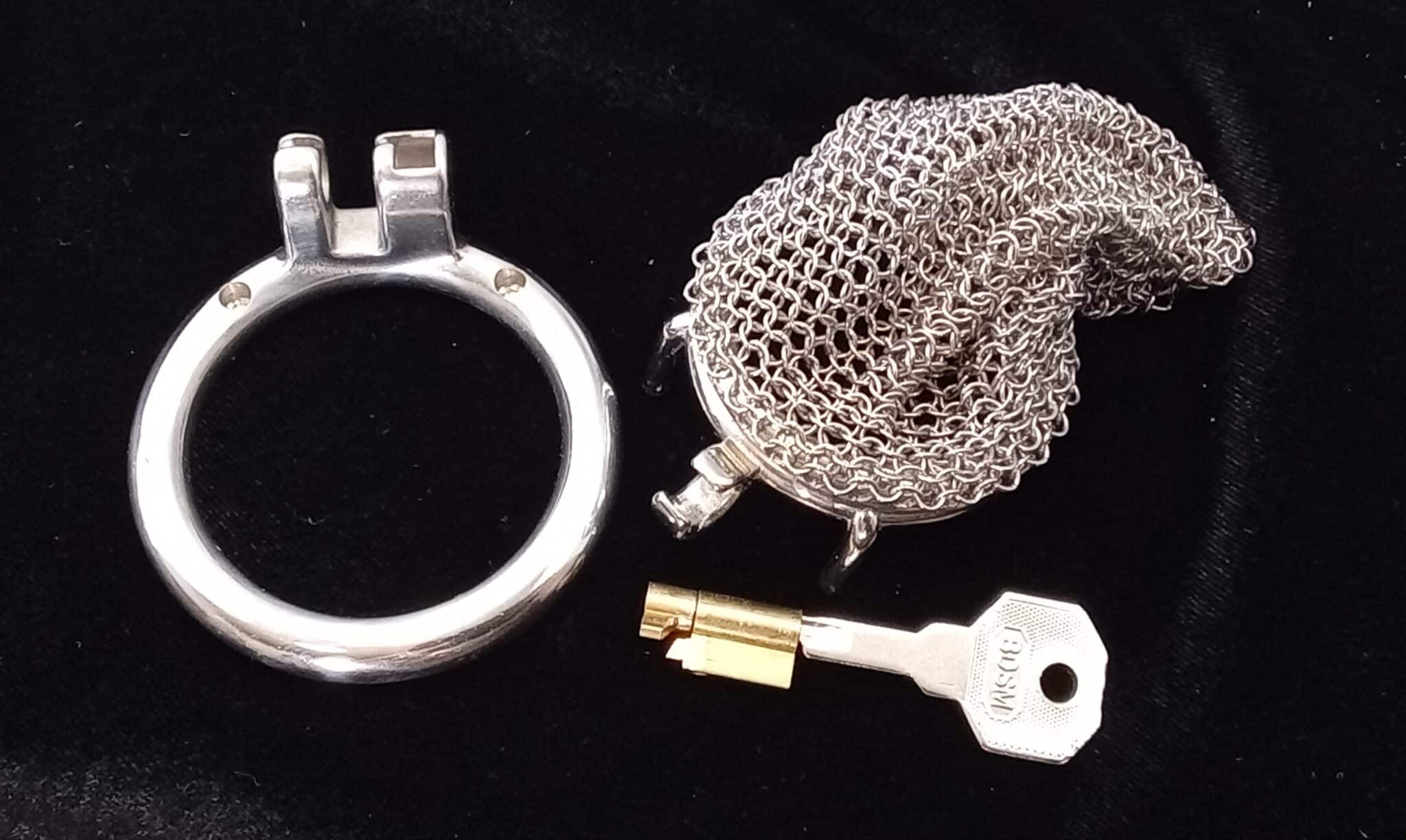 CH50 Lancelot Chastity Cage - Mesh Cock Cage Design