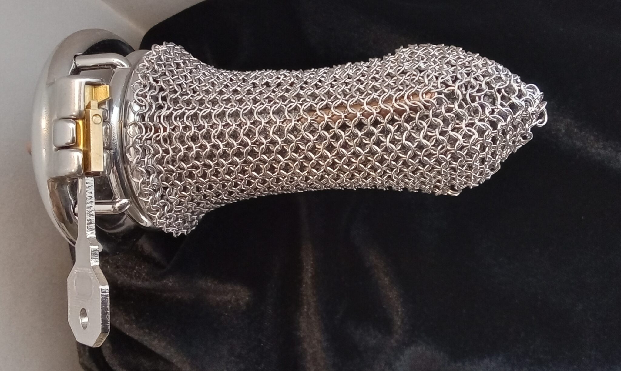 CH50 Lancelot Chastity Cage - Mesh Cock Cage Ease of Use