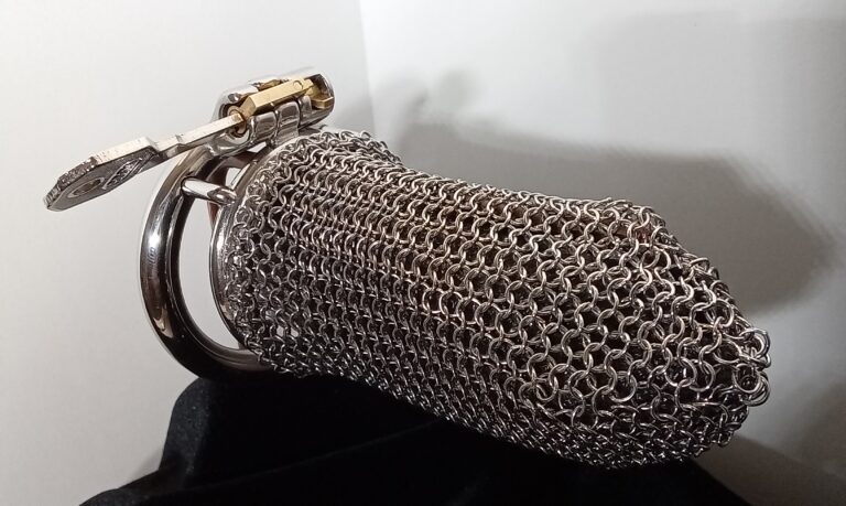CH50 Lancelot Chastity Cage - Mesh Cock Cage - 