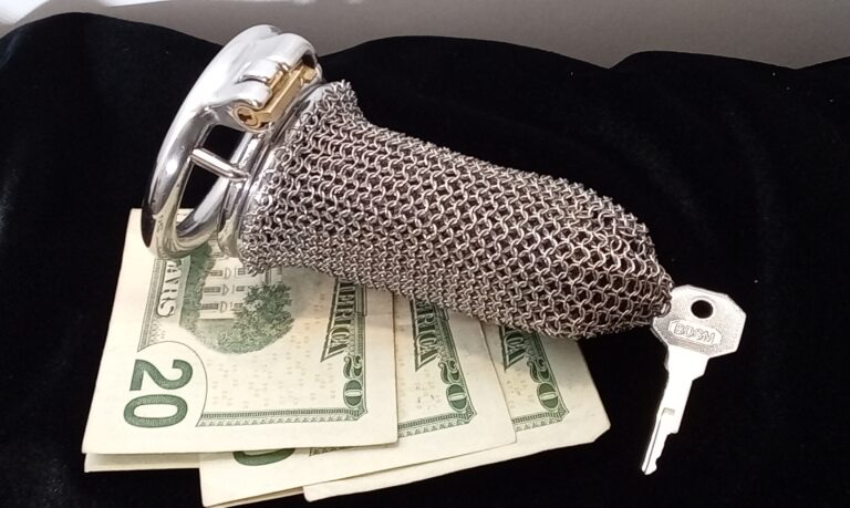 CH50 Lancelot Chastity Cage - Mesh Cock Cage - <