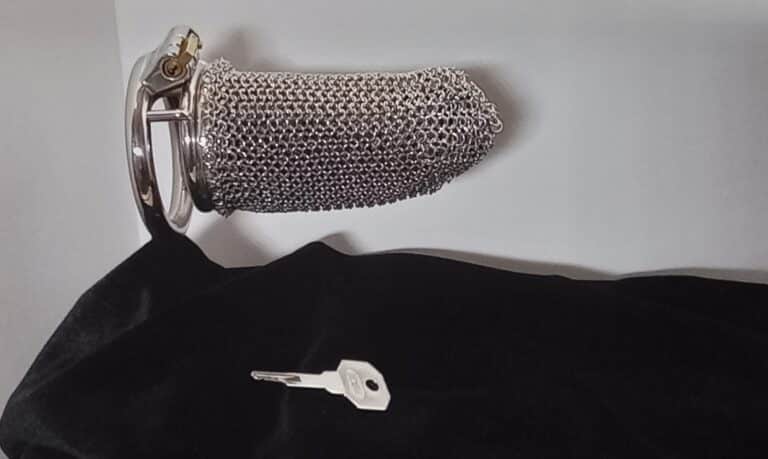 CH50 Lancelot Chastity Cage - Mesh Cock Cage - 