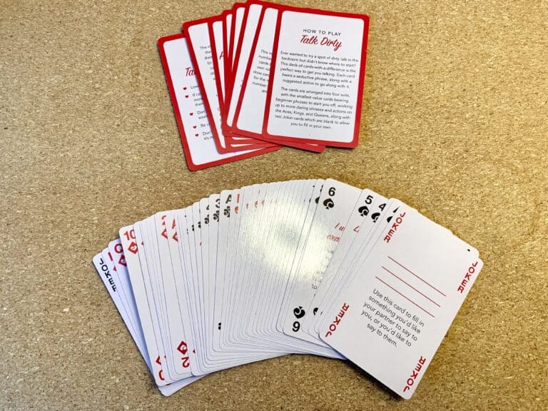 Lovehoney Oh! Talk Dirty Playing Cards  Review