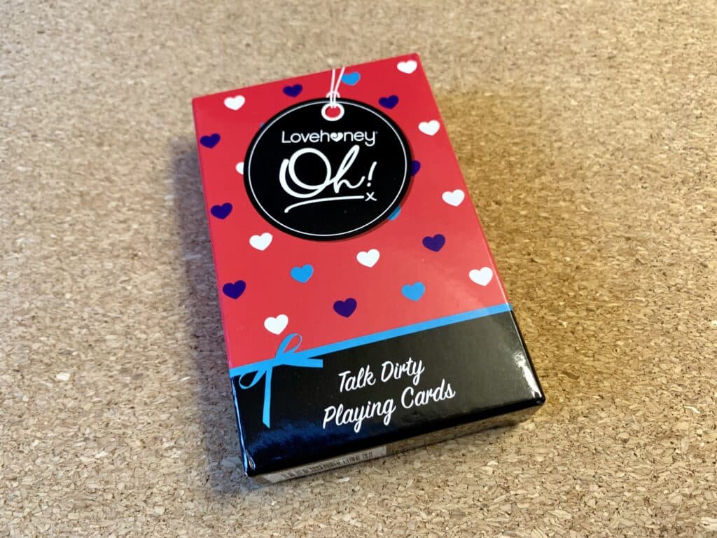 Lovehoney Oh! Talk Dirty Playing Cards - 