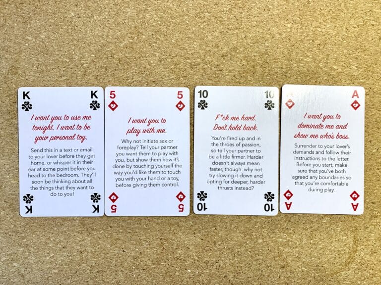 Lovehoney Oh! Talk Dirty Playing Cards  Review