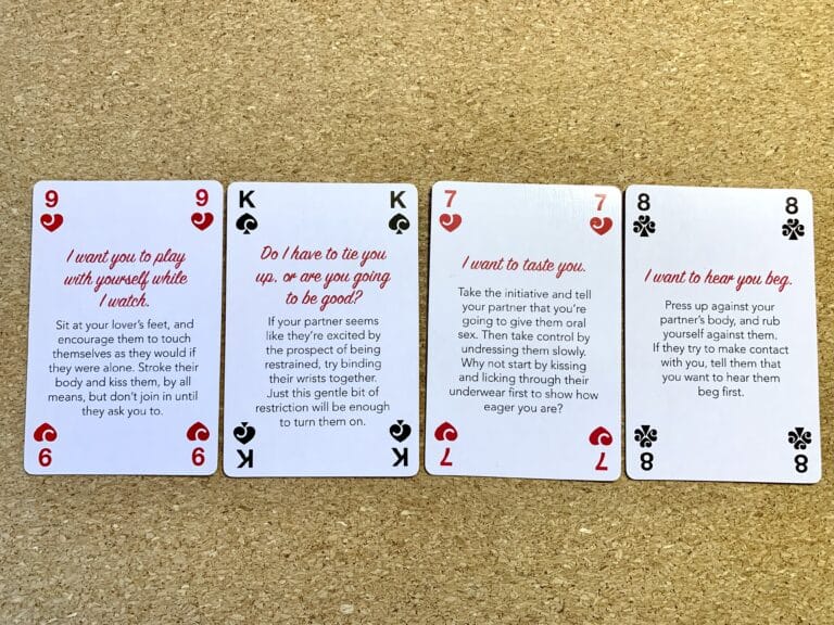 Lovehoney Oh! Talk Dirty Playing Cards  Review