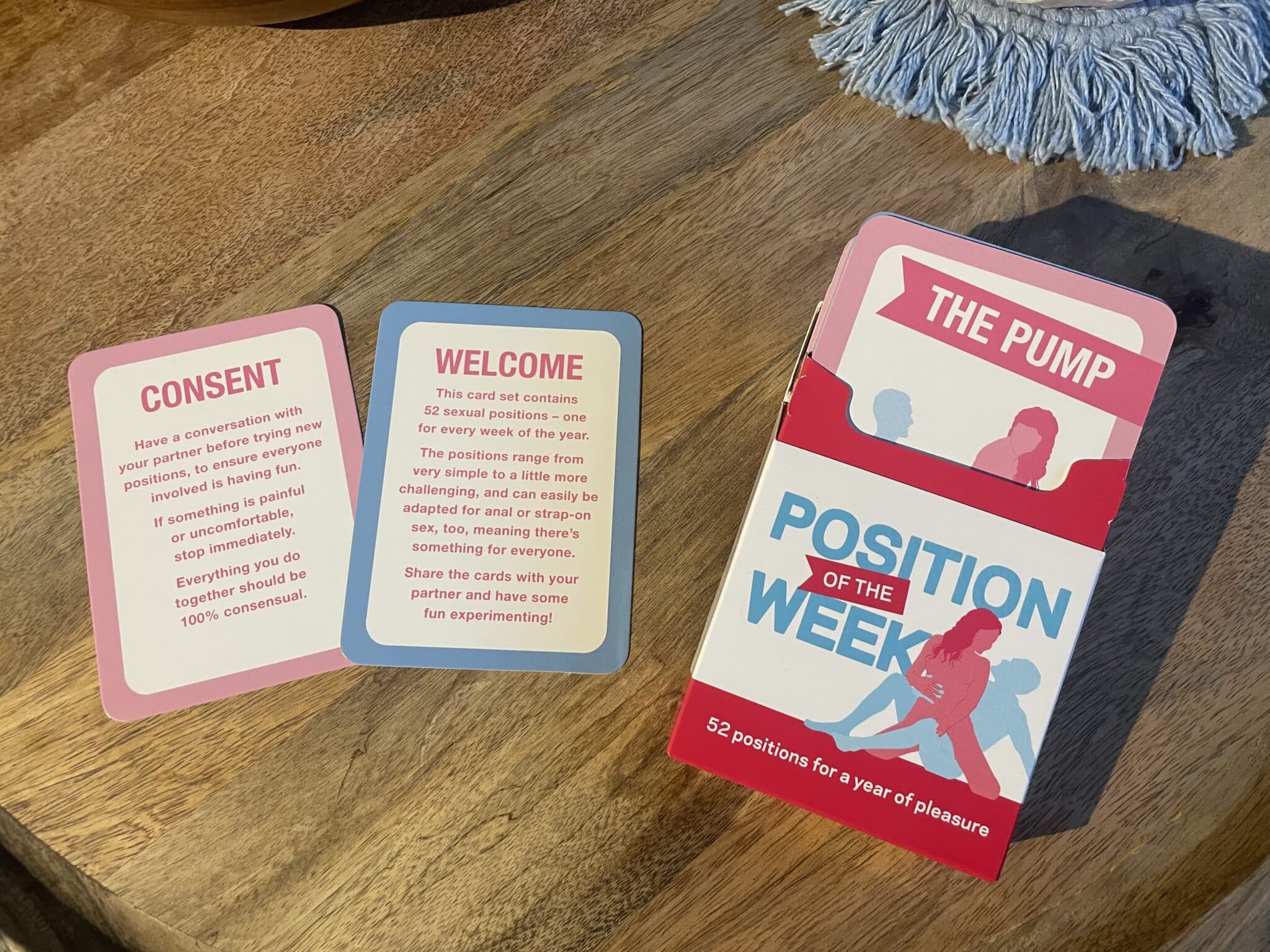 Lovehoney Postion of the Week Cards Ease of Use