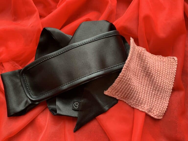 Lovehoney Silky Black Blindfold - 