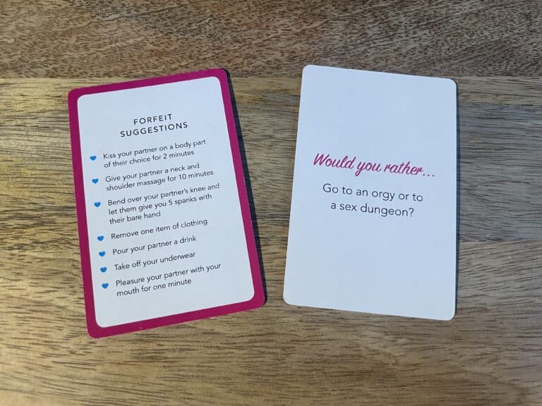 Lovehoney Oh! Confessions Card Game Review