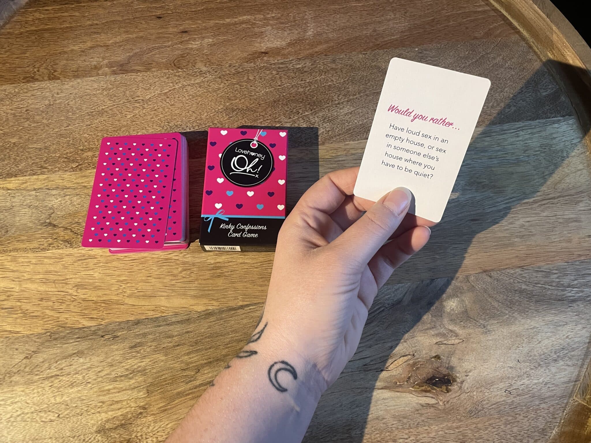 Lovehoney Oh! Confessions Card Game review