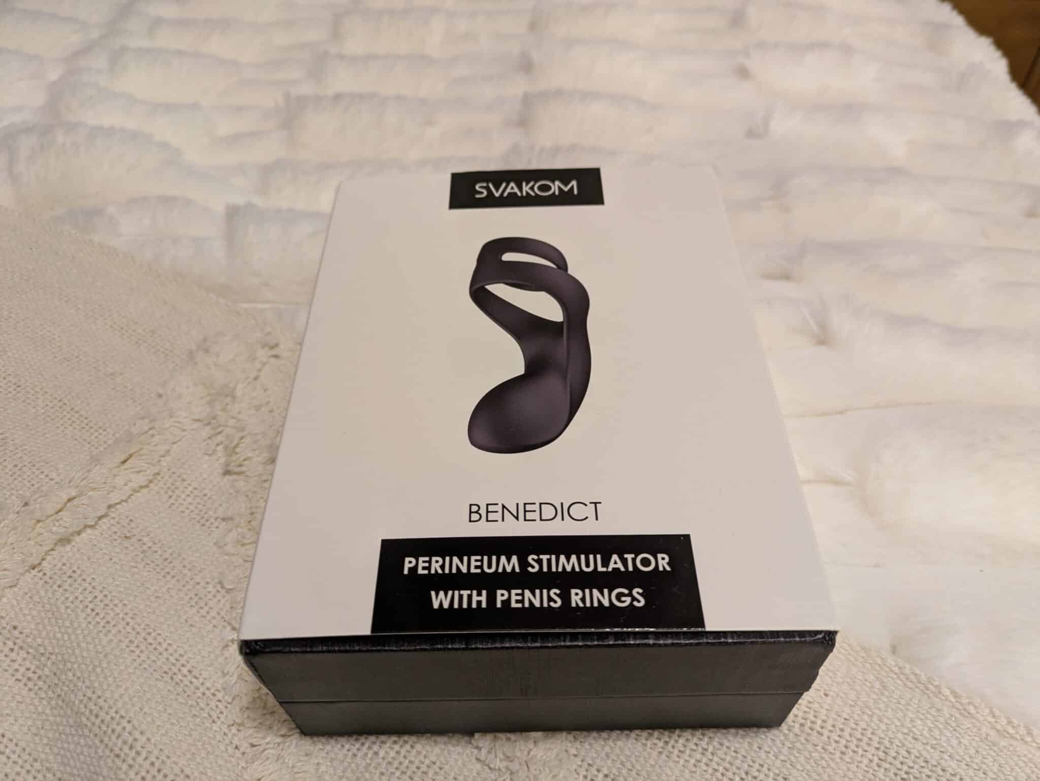 Svakom Benedict Double Ring Perineum Stimulator Packaging