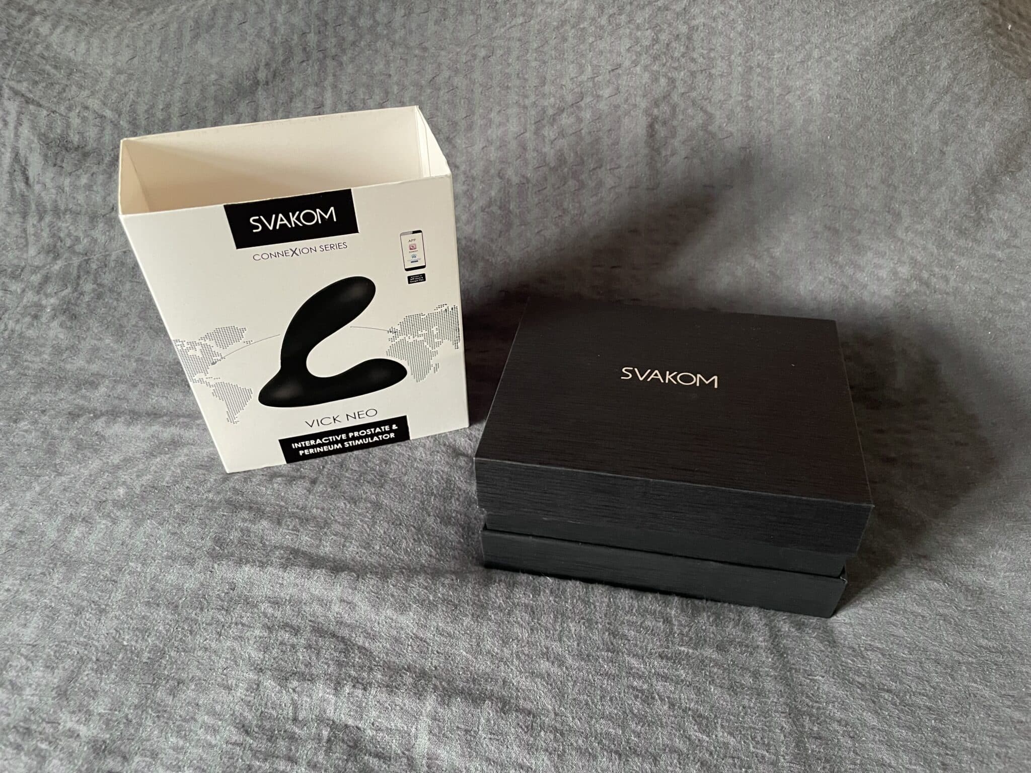 Svakom Vick Neo Prostate Massager Packaging