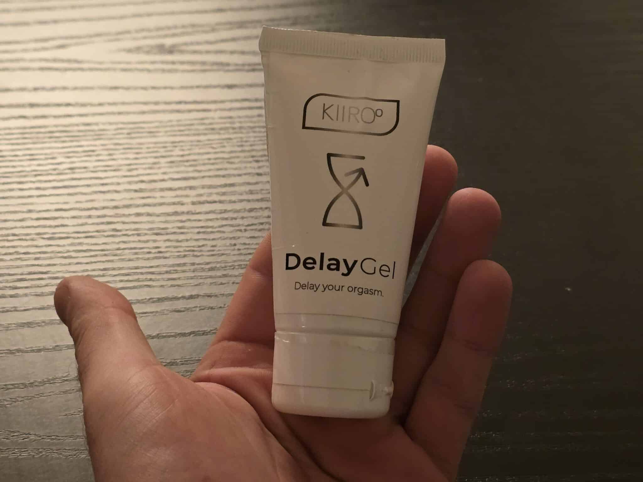 Kiiroo Delay Gel Packaging