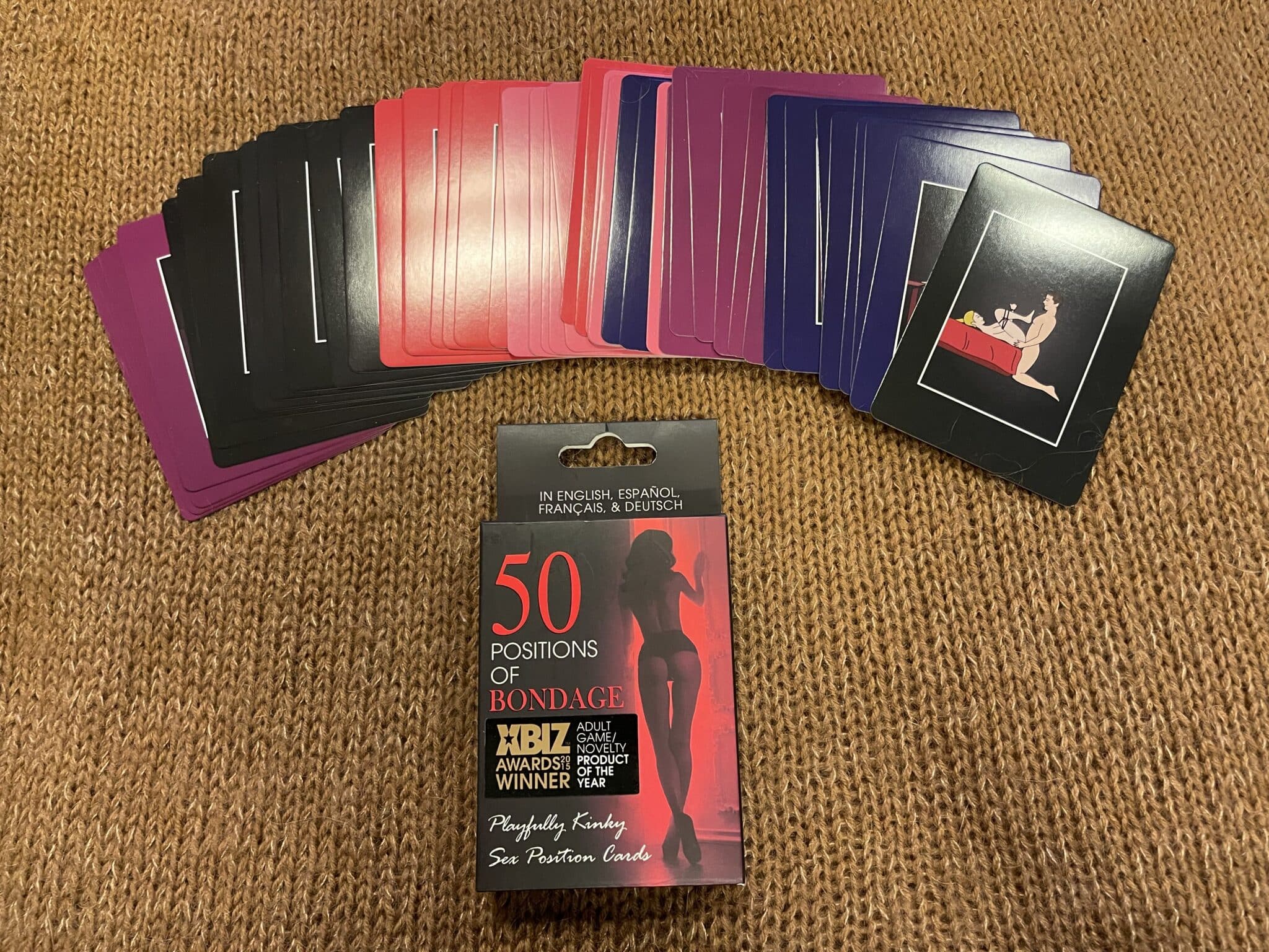 50 Positions of Bondage Cards Performance