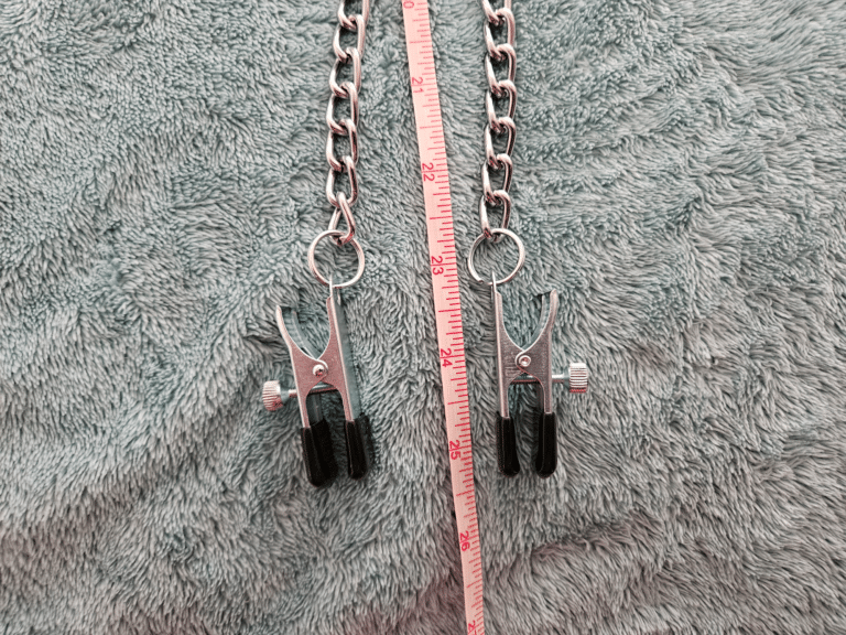 DOMINIX Deluxe Adjustable Labia and Nipple Clamps - <