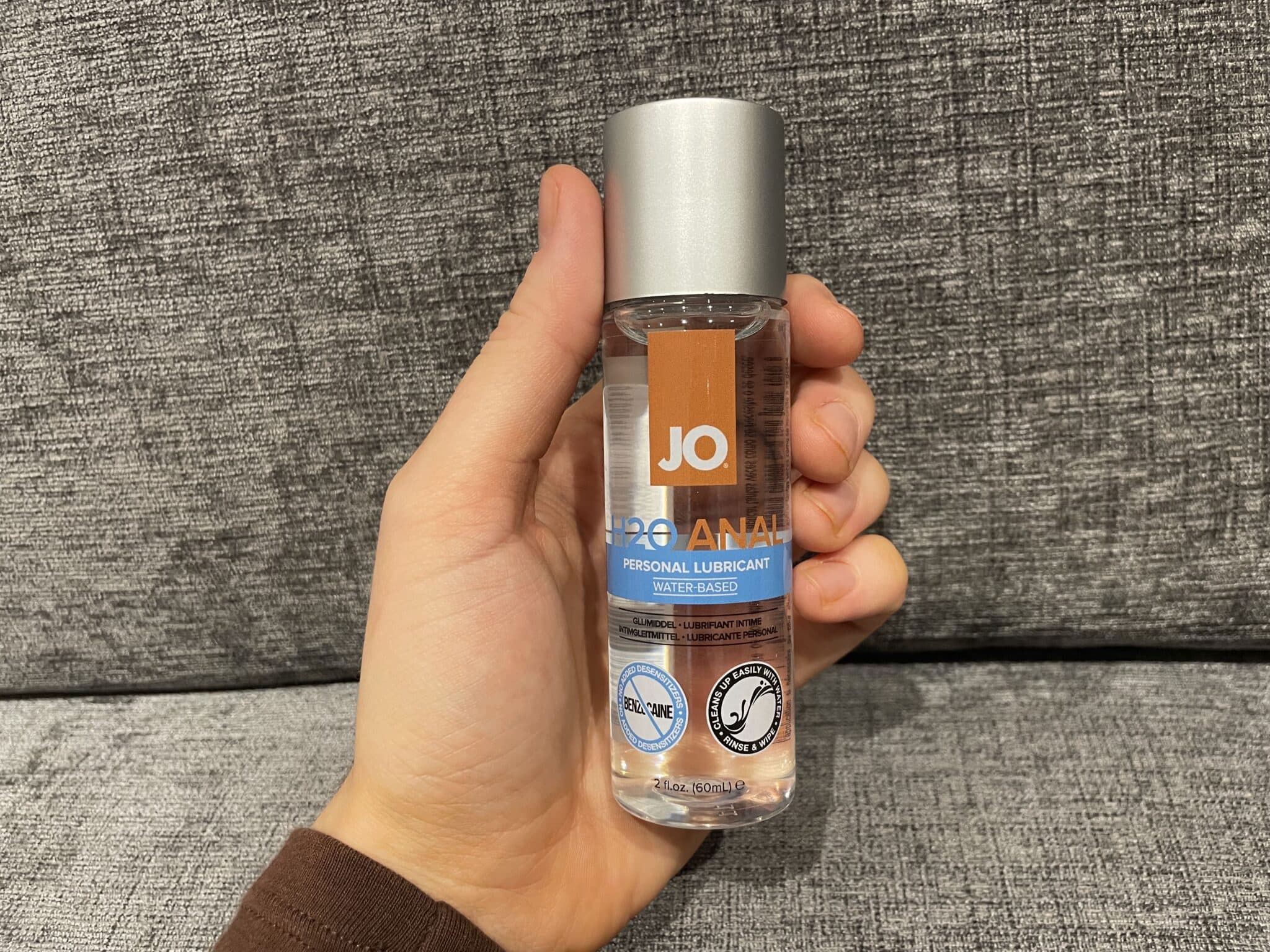 System JO H2O Water-Based Anal Lubricant  review