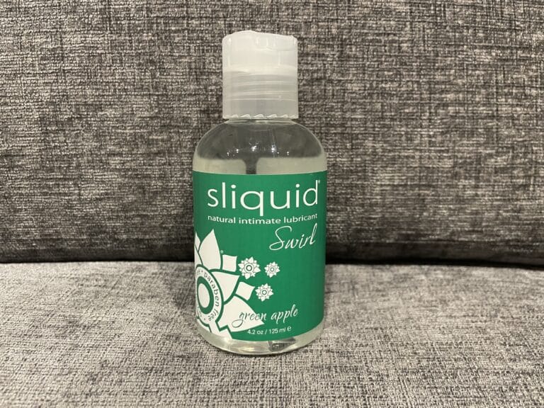 Sliquid Swirl Green Apple Flavoured Lubricant  - 