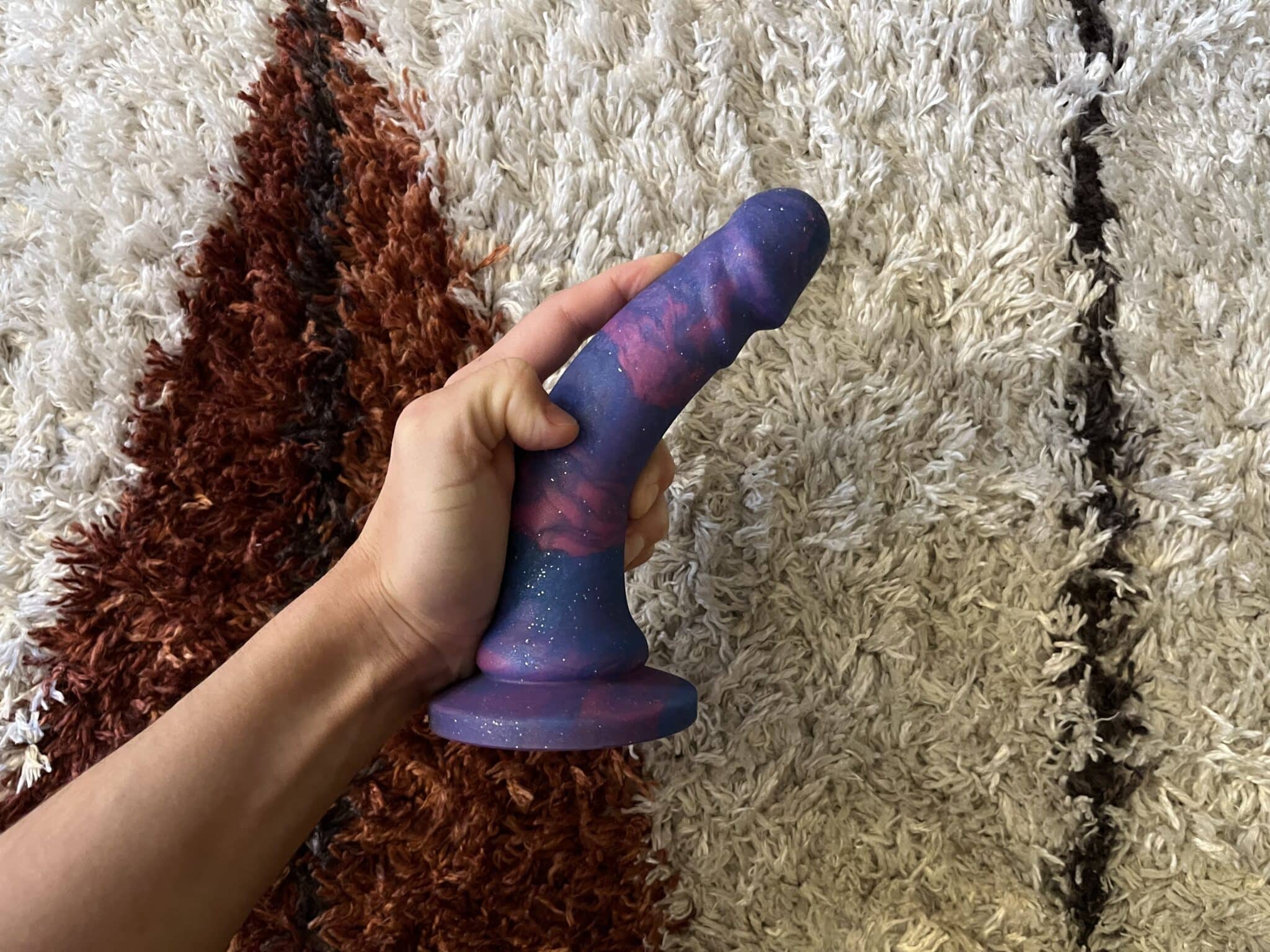 Lovehoney Super Soft Galaxy Dildo Design