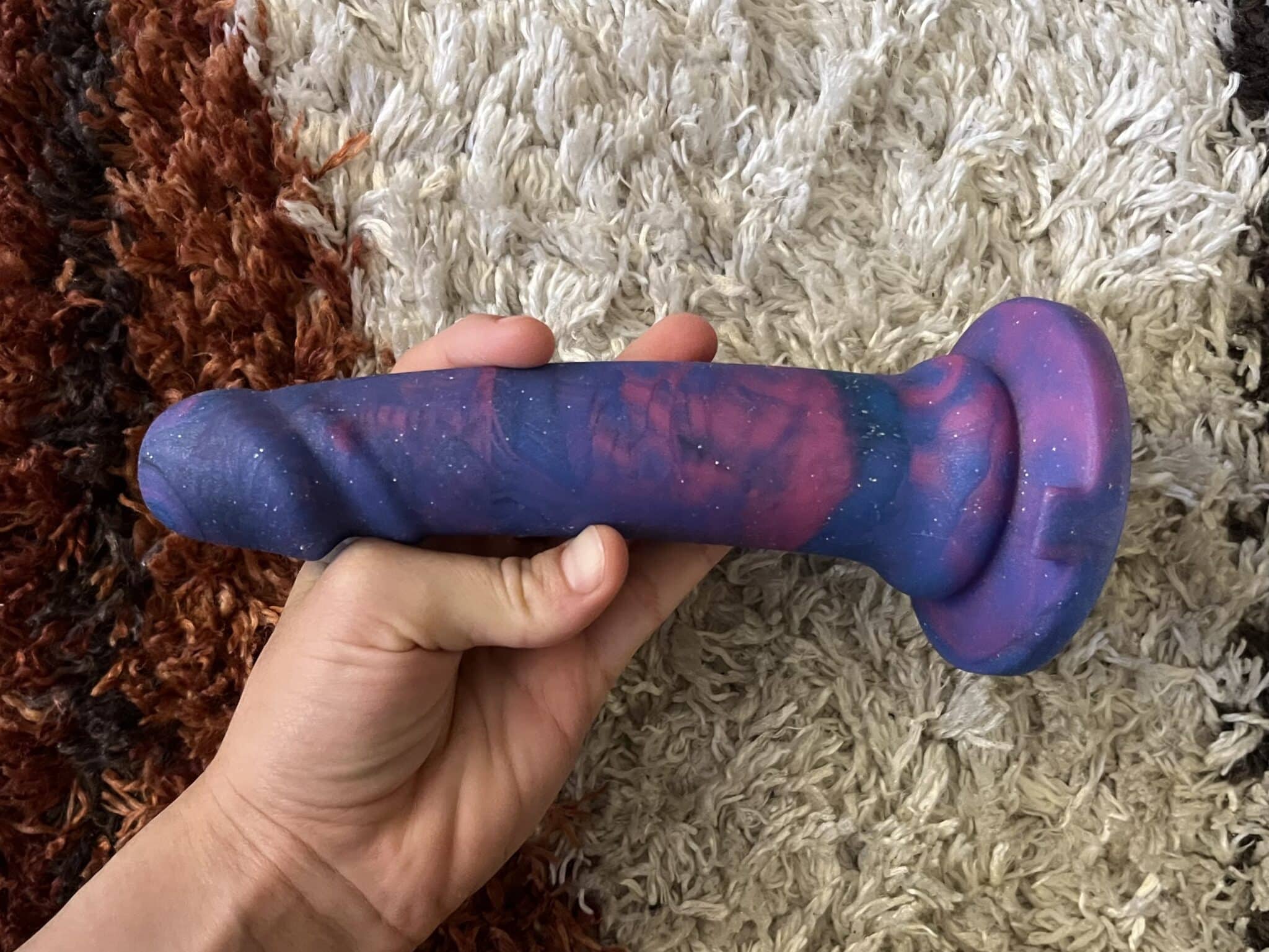 Lovehoney Super Soft Galaxy Dildo Ease of Use